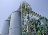 Various types of silos